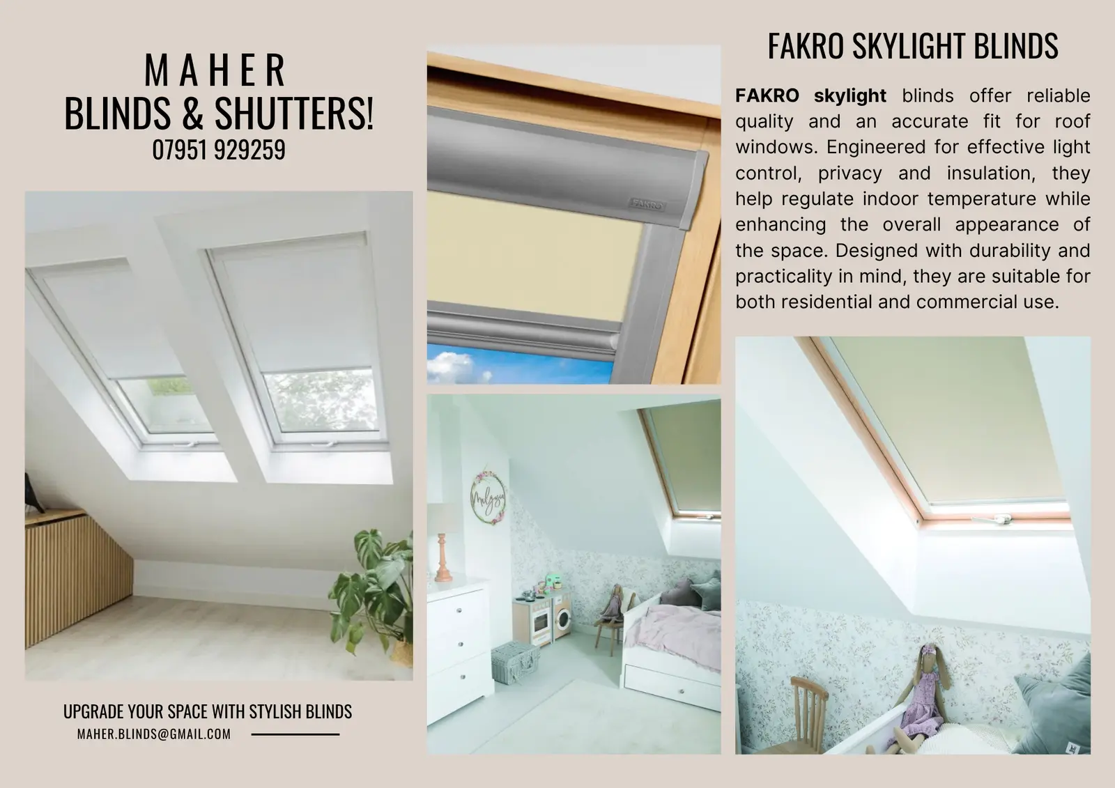 Fakro Blinds