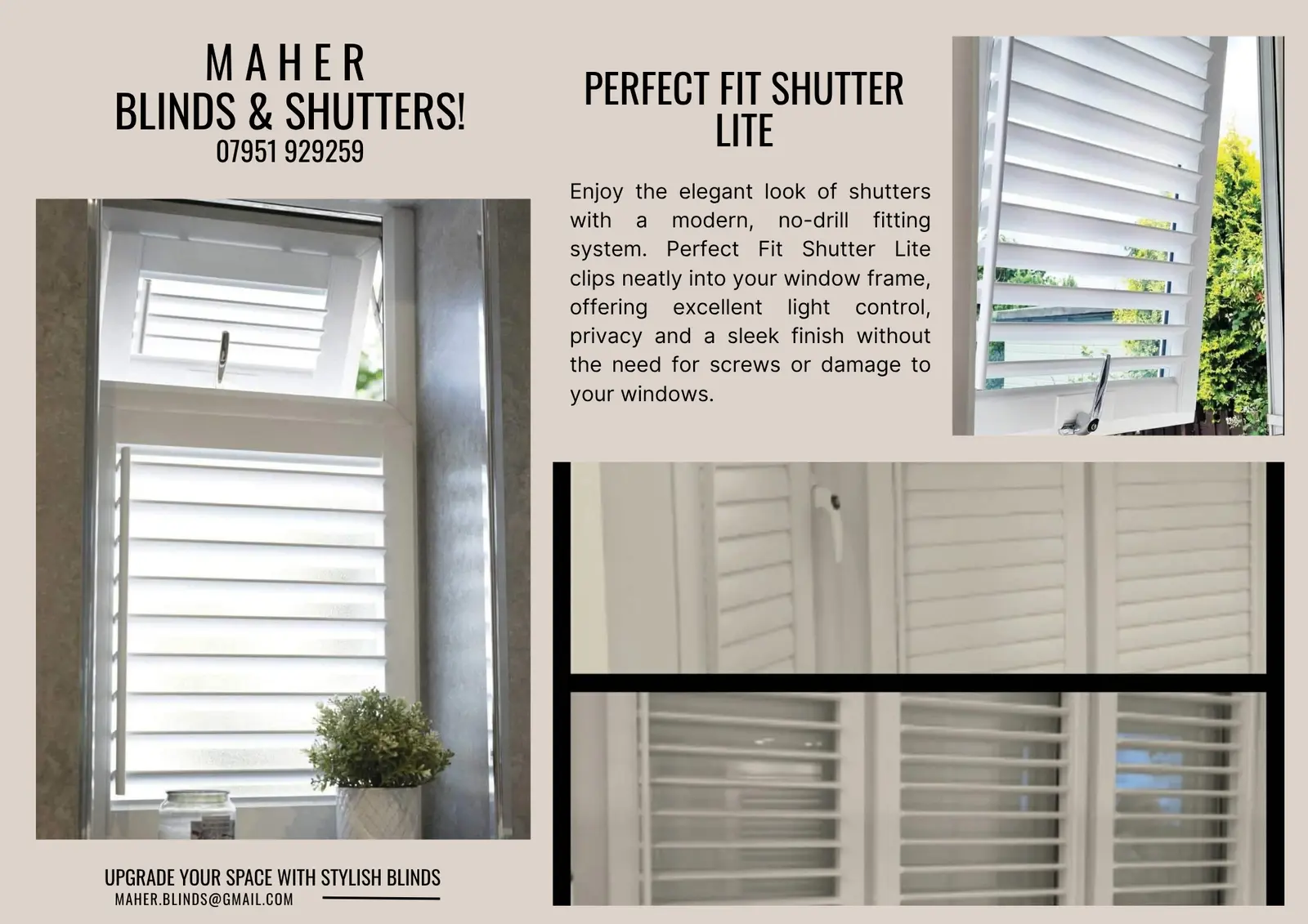 Perfect Fit Shutter Lite