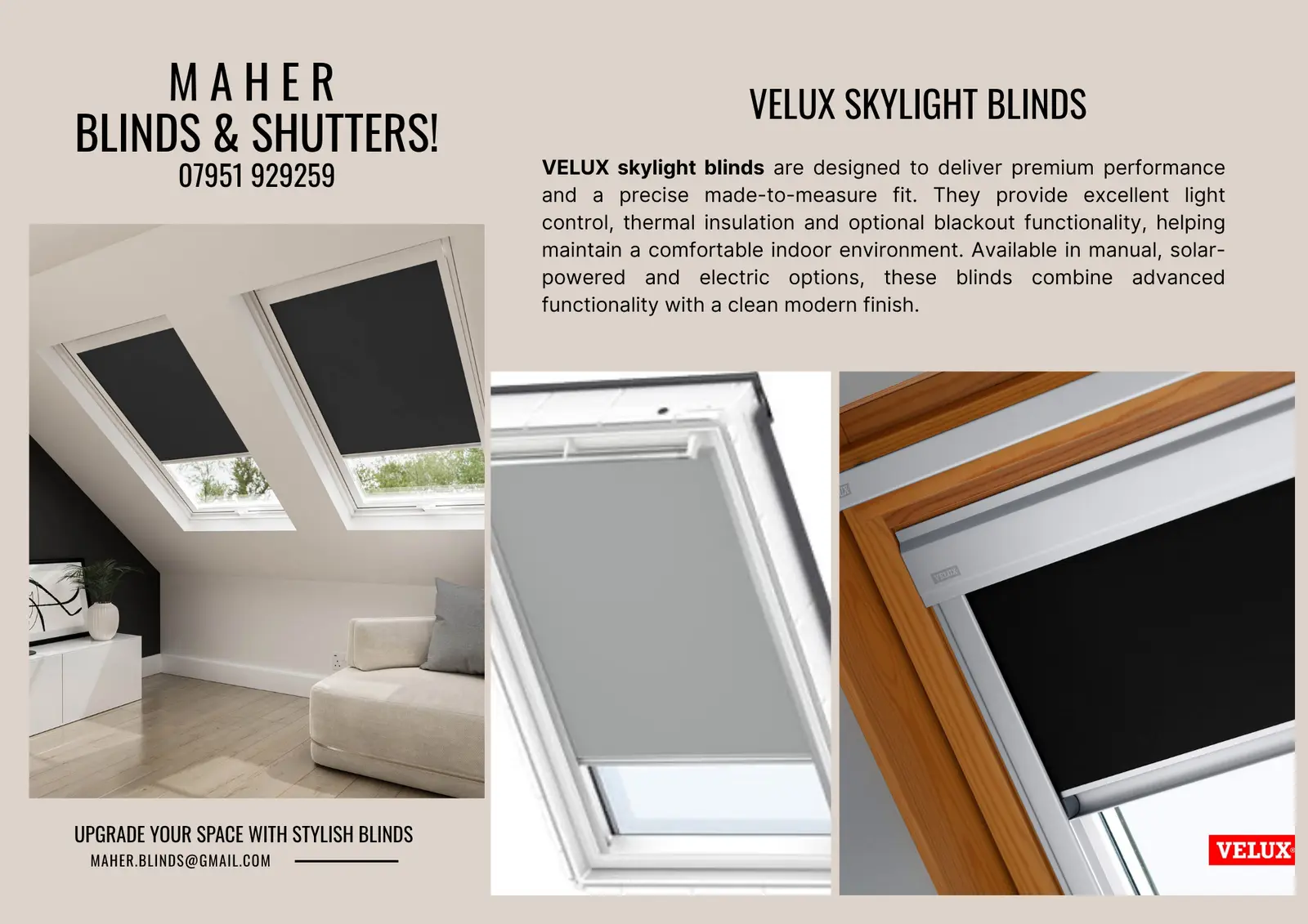 Velux Blinds